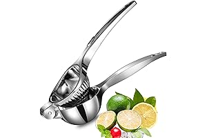 Premium Lemon Squeezer, Stainless Steel Handheld Citrus Juicer