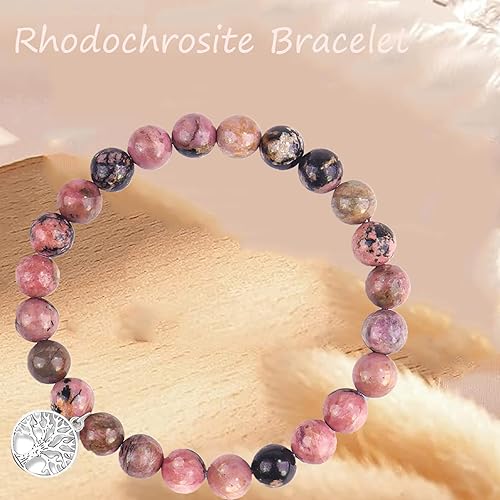 Miniatura 5 de AnChang Regalos para mujeres, pulsera de árbol de la vida, regalos para abuela, abuela, abuelita, MiMi, abuela, Nonna, GiGi, pulsera de cuentas de