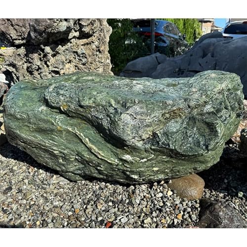 三波石 景石 庭石 天然石 和風 和室 たまり石 青石 庭園 石庭 自然石 石碑 大きい石 巨大 特大 石 記念碑 縁側 古民家 リフォーム リノベーション 日本家屋 日本庭園 茶室 Japan Japanese stepping stone zen