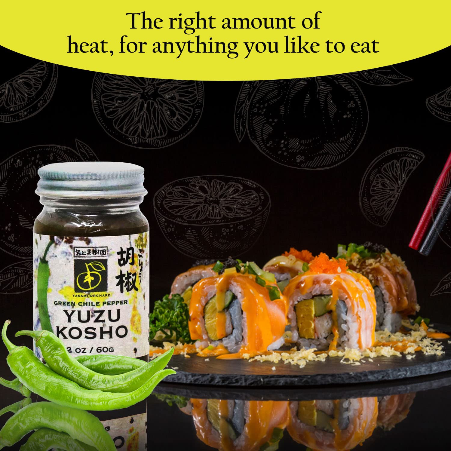 Amazon.com : Yuzu Kosho Green, Yakami Orchard : Grocery & Gourmet Food