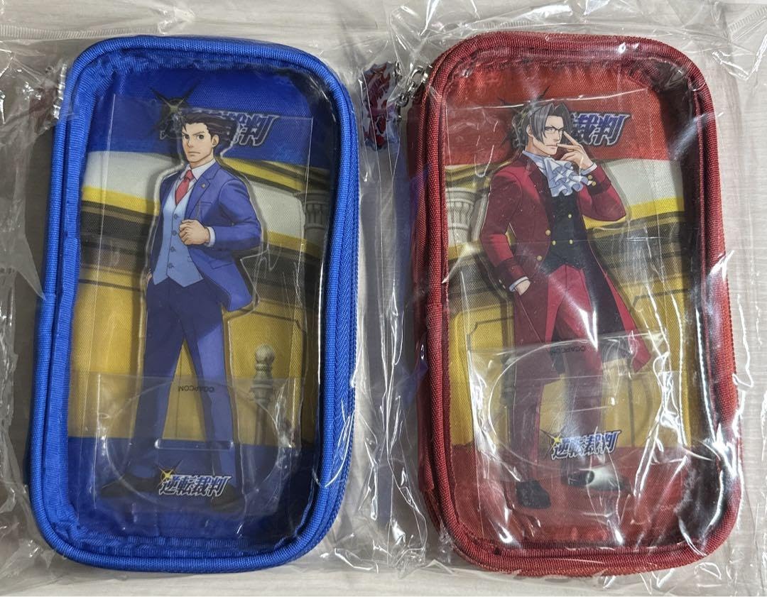 逆転裁判 逆裁 成歩堂龍一 御剣怜侍 アクリルスタンド アクスタ Amazon.co