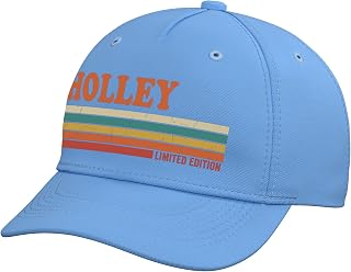 Holley Retro Personalized First Name Vintage Stripes Adjustable Baseball Hat