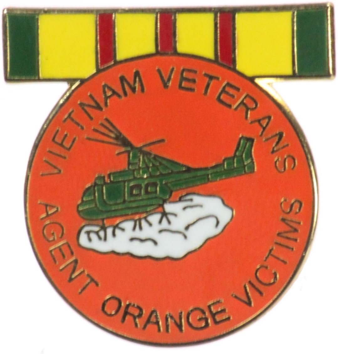 Amazon Com Us Army Vietnam Veteran Agent Orange Victims Lapel Pin Clothing Shoes Jewelry