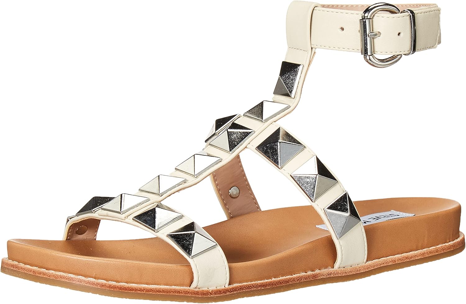 steve madden women's daft studded gladiator sandals