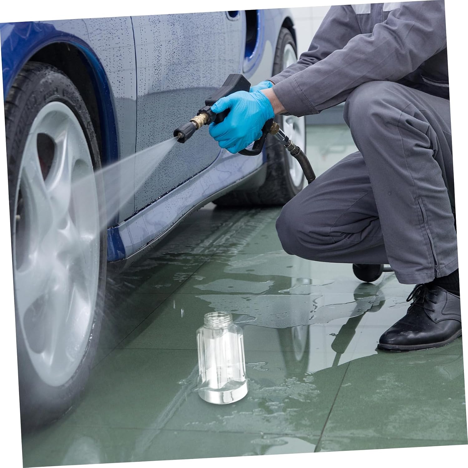MAGICLULU Car Wash Foam Sprayer Attachment Garden Hose Foam Tank Pp Material Soap Cup for Car Cleaning