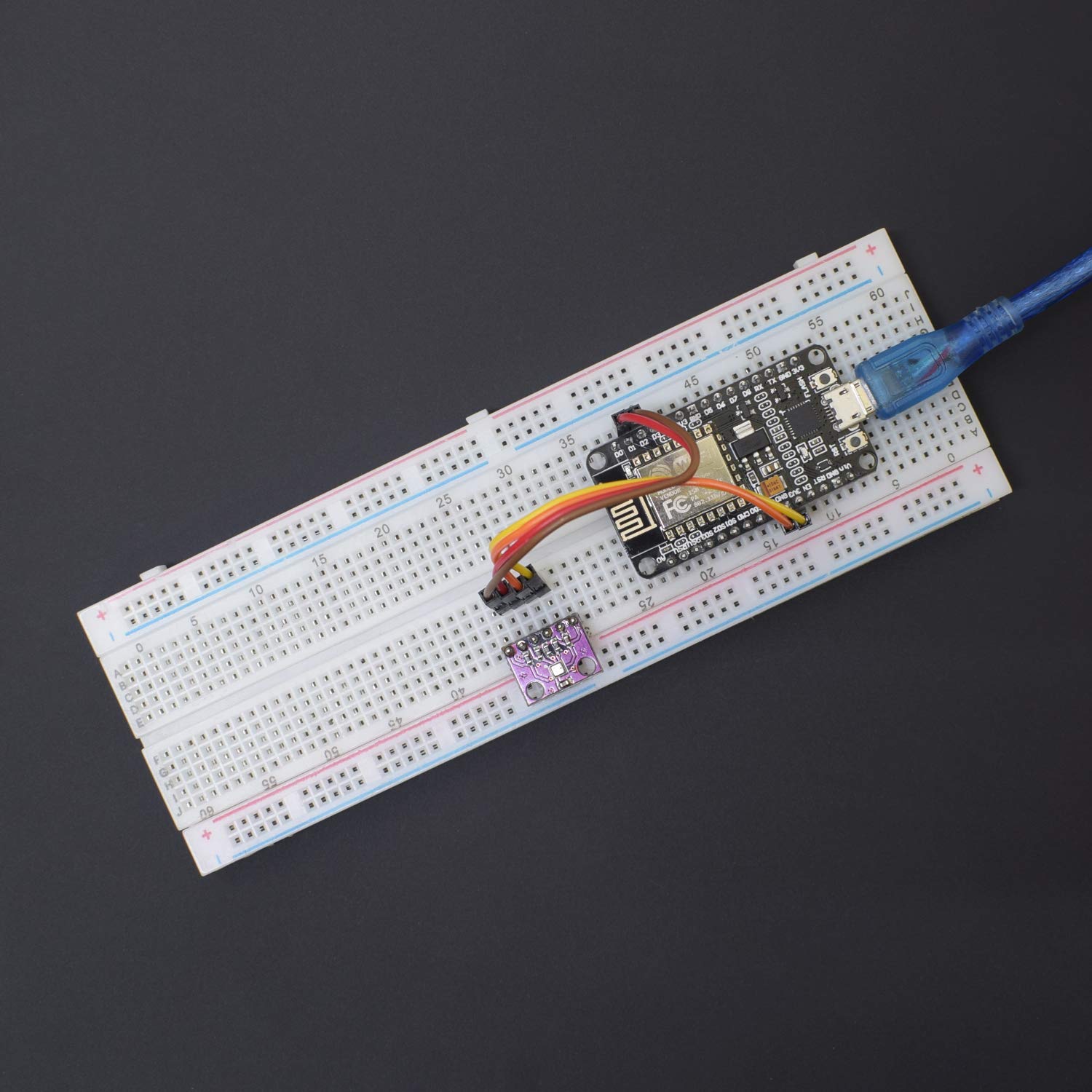 REES52 Make An IoT Based Weather Station Using BMP280 Barometric Pressure Sensor And NodeMCU ESP8266-12e Wifi Board - KT564-image-40