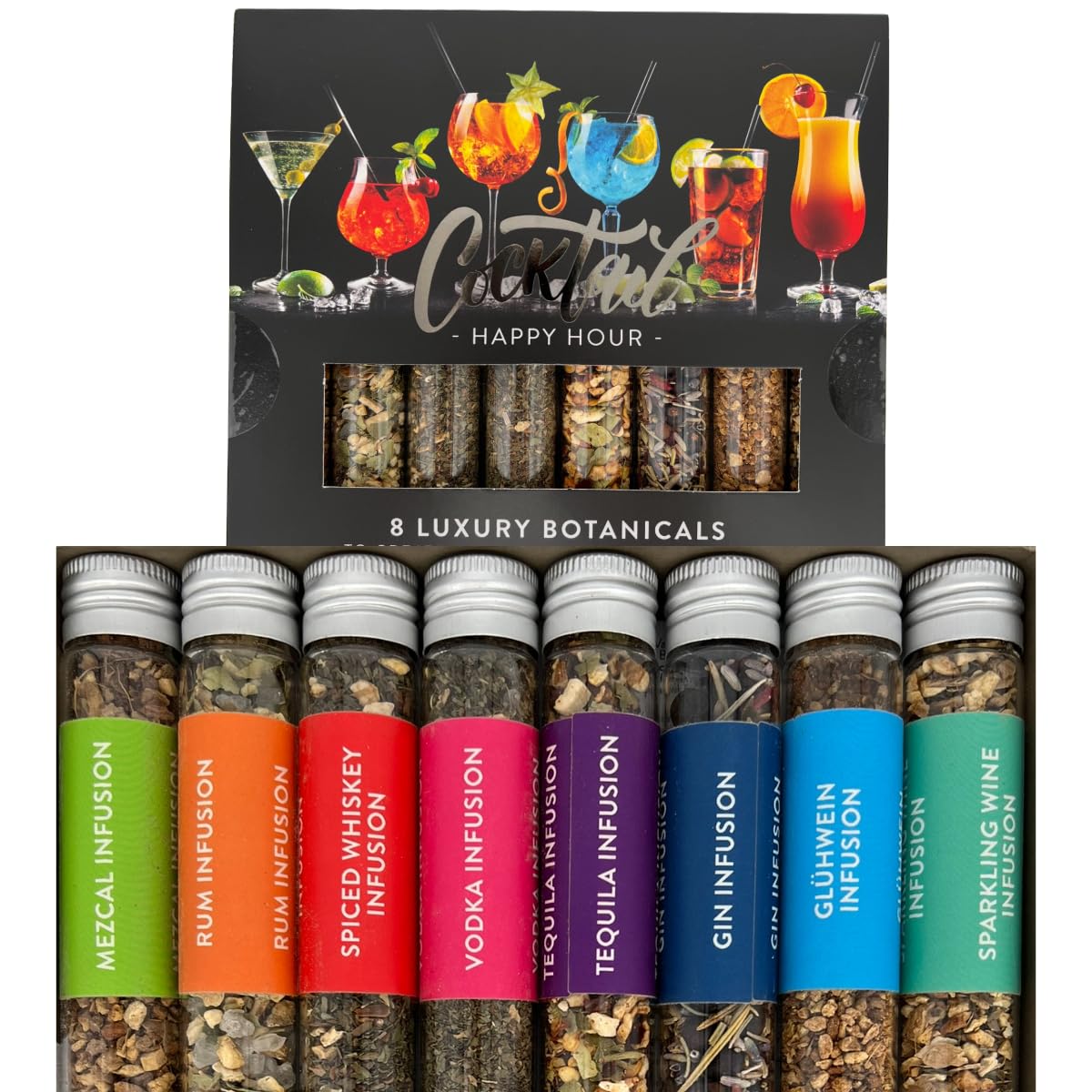 Eat.art Happy Hour | Cocktail Hour Gift Set | Gift for Men | Gift for Women | Housewarming Gifts | Gift for all Occasions | Unique Gifts