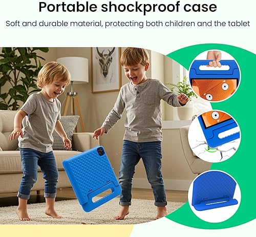 Miniatura 7 de Tablet para niños 2025, tableta Android 15 de 10.1 pulgadas para niños, 8+64 GB de almacenamiento (expansión de 1 TB), Octa-Core, WiFi 6,