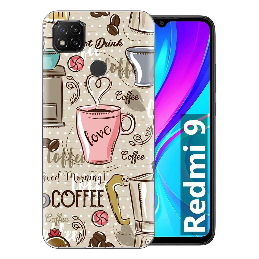 Fashionury Printed Soft Silicone Designer Pouch Mobile Back Cover for Poco C31 / Mi Redmi 9 / Redmi 9 Activ Case and Covers | for Boys & Girls -P035 (B08KHBGWPD) Amazon Price History, Amazon Price Tracker
