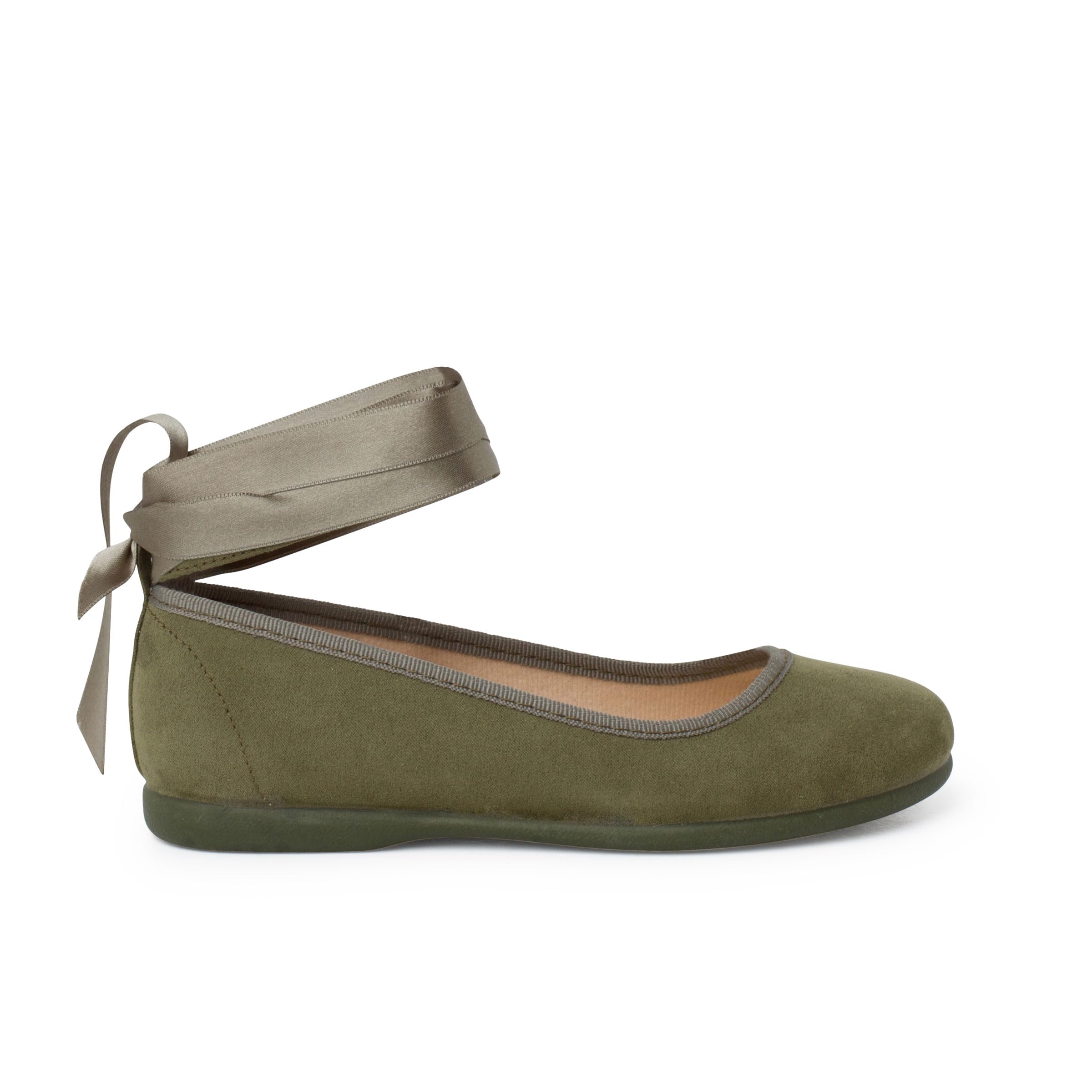 Pisamonas Ballerines pour Fille Et Femme avec Rubans en Satin Et Bride