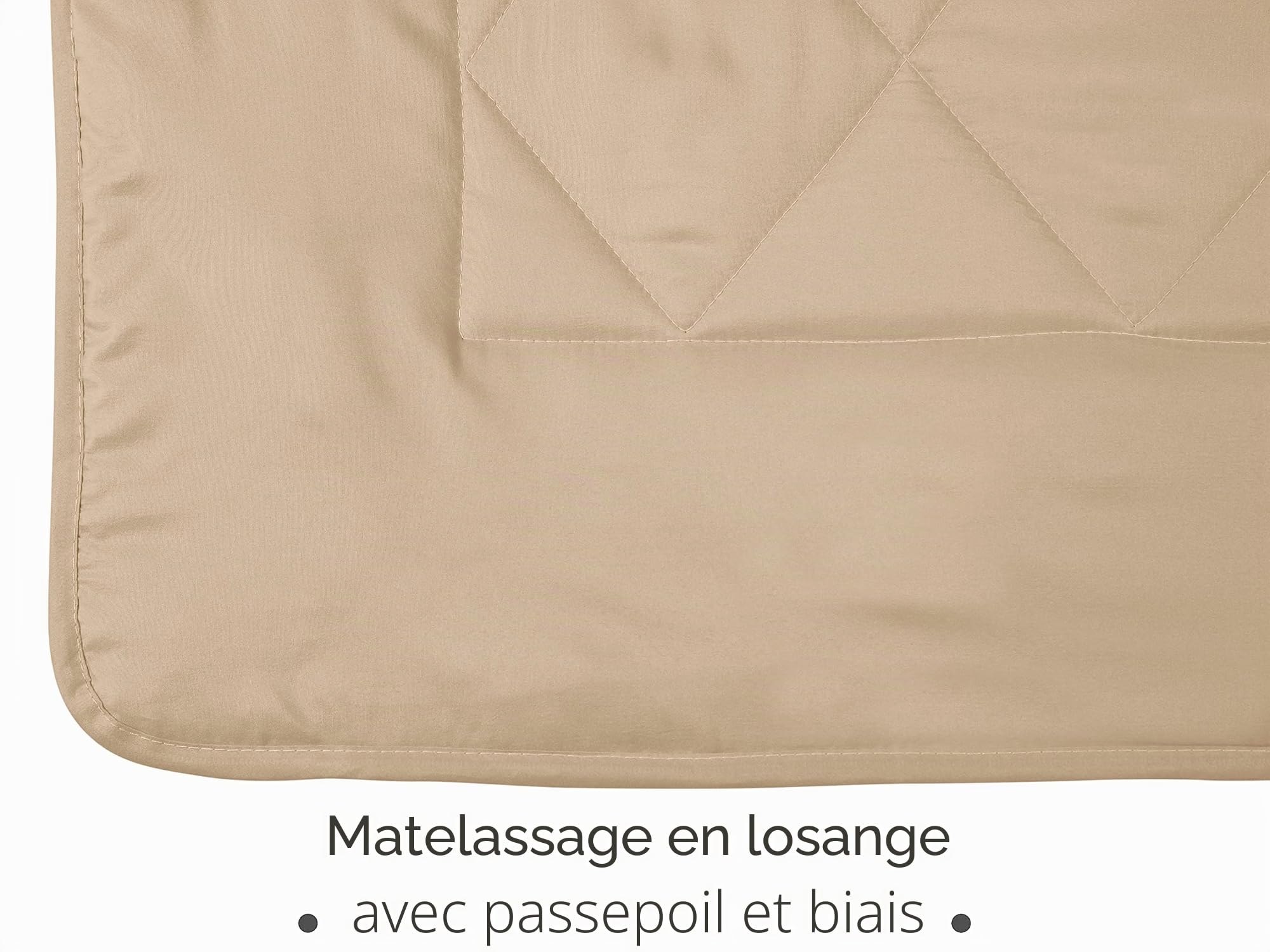 npluseins Couverture ete 135 x 200 cm - Couette 135x200 Fine et légère pour l'été - Microfibre - Oeko-Tex 100 - Lavable à 60 degrés - 732.932, Moka