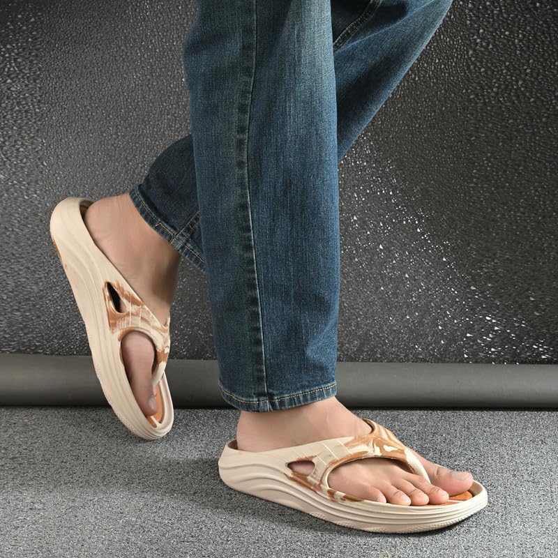 Image of SLIPOVER Flip Flops for Man Doctor Soft | Orthopedic Comfort | Lightweight & Durable | Non-Slip Sole | Ultra Soft Slippers | Stylish & Modern Look Slippers for Men