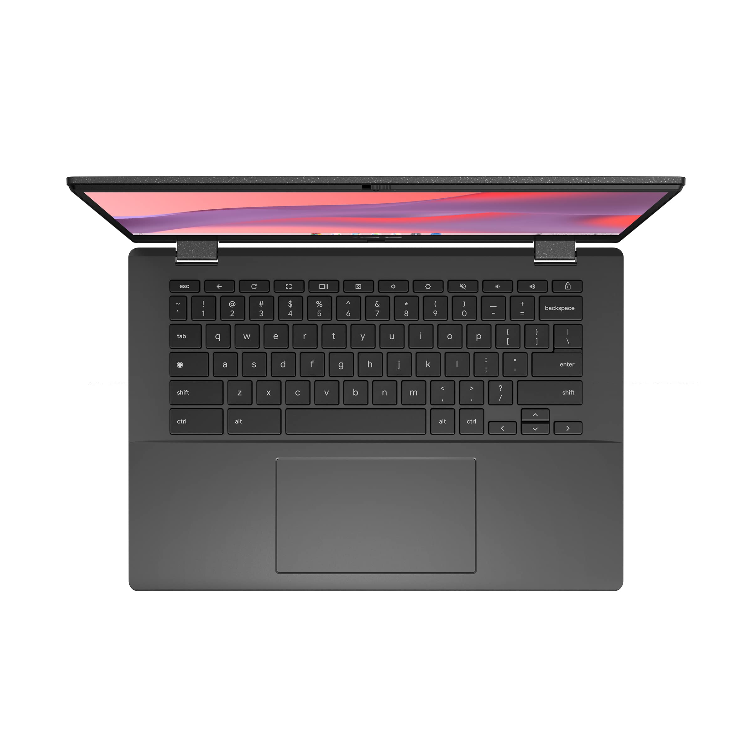 ASUS Chromebook CM1402CM2A#B0D5RFLLH4, Notebook con Monitor da 14" Anti-glare, 60Hz, Processore MediaTek Kompanio 520, RAM 8GB, 128GB eMMC, grafica ARM Mali-G52 MC2, ChromeOS, Grigio