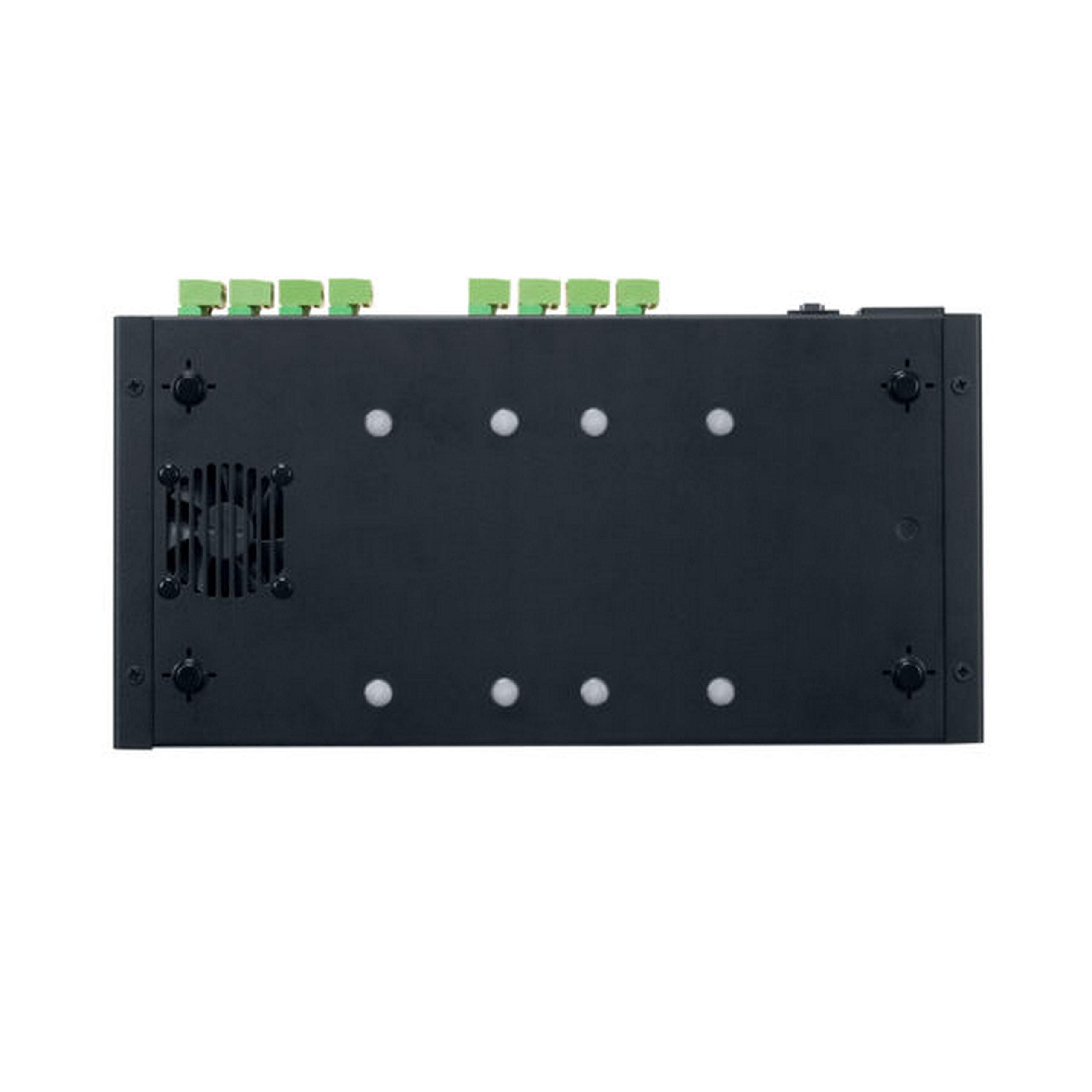 Lowell DCP-524 DC Power Distribution, 16 Output (5VDC/24VDC); 2 Voltage Banks of 8 Outputs; Each Output Protected by PTC Fuse with Auto Reset; Power Status LEDs; Detachable Voltage Output Terminals