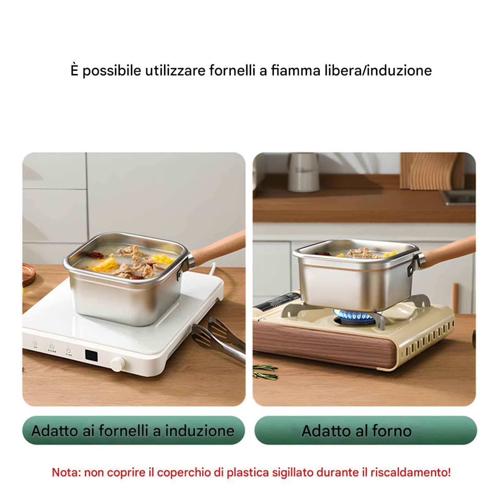 Pentola per Friggere - Set Friggitrice Multifunzionale | Tegame con Cestello | Acciaio Inossidabile Robusto Dotato di Griglia Scolo e Pinza, Paraspruzzi per Cucina Camping & Outdoor Professionale
