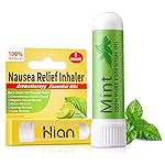 Hion Nausea Relief Inhaler-Mint, 100% Natural Essential Oils Inhalers