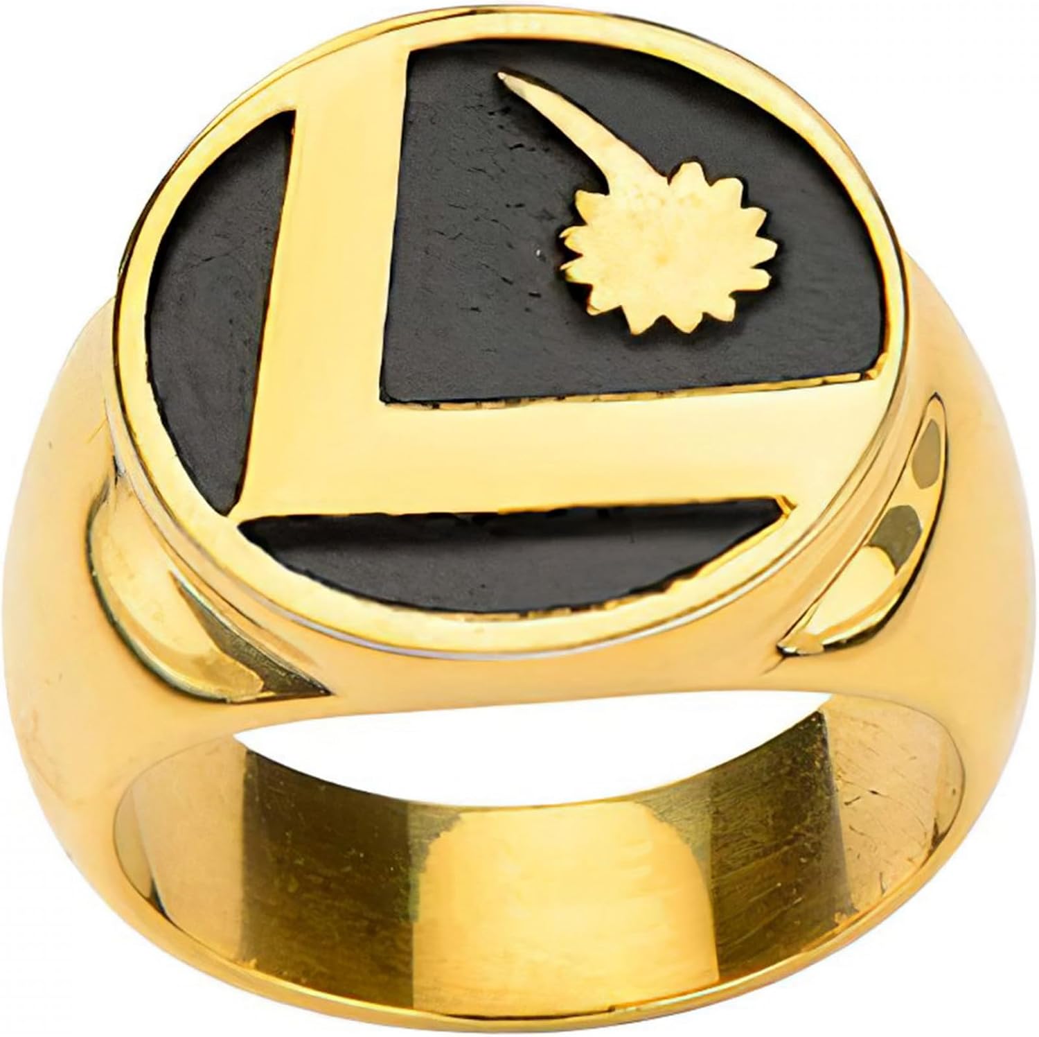 SalesOne DC Legion Of Superheroes Logo Stainless Steel Ring