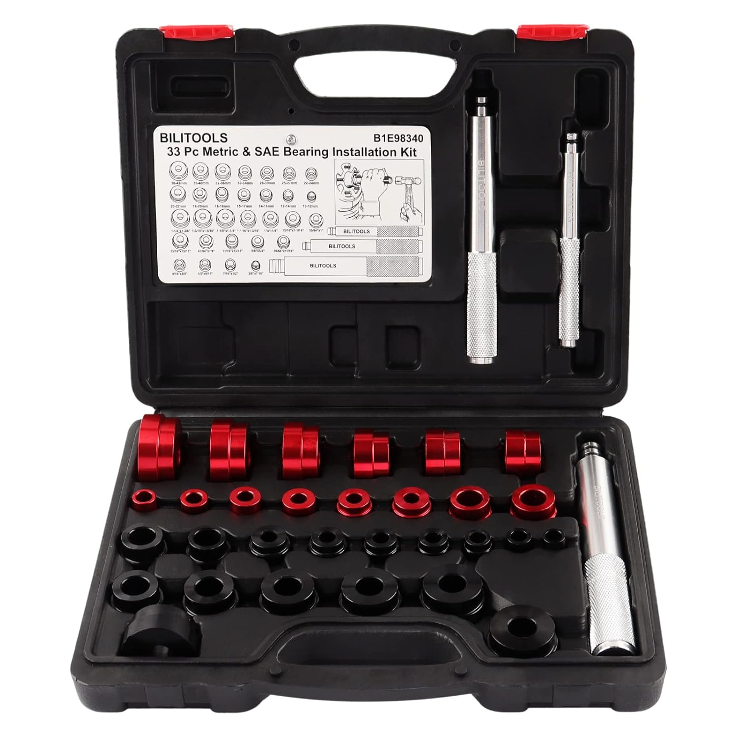BILITOOLS Master Bearing Seal & Installer Driver Kit Metric