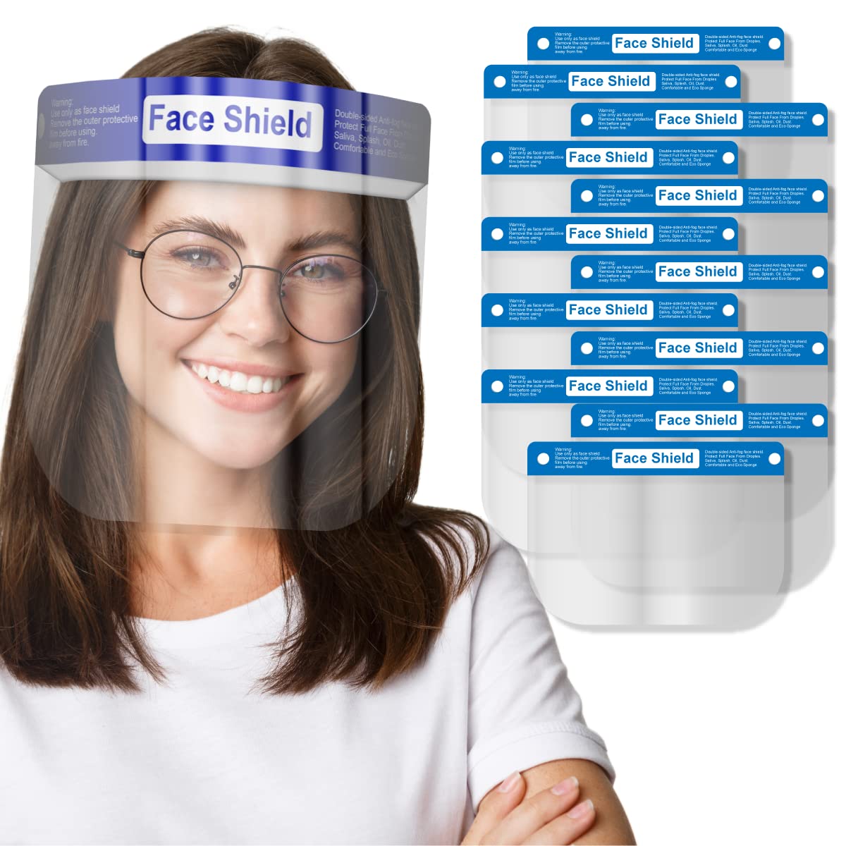 Medical Nation Face Shield - 10 Pack -7