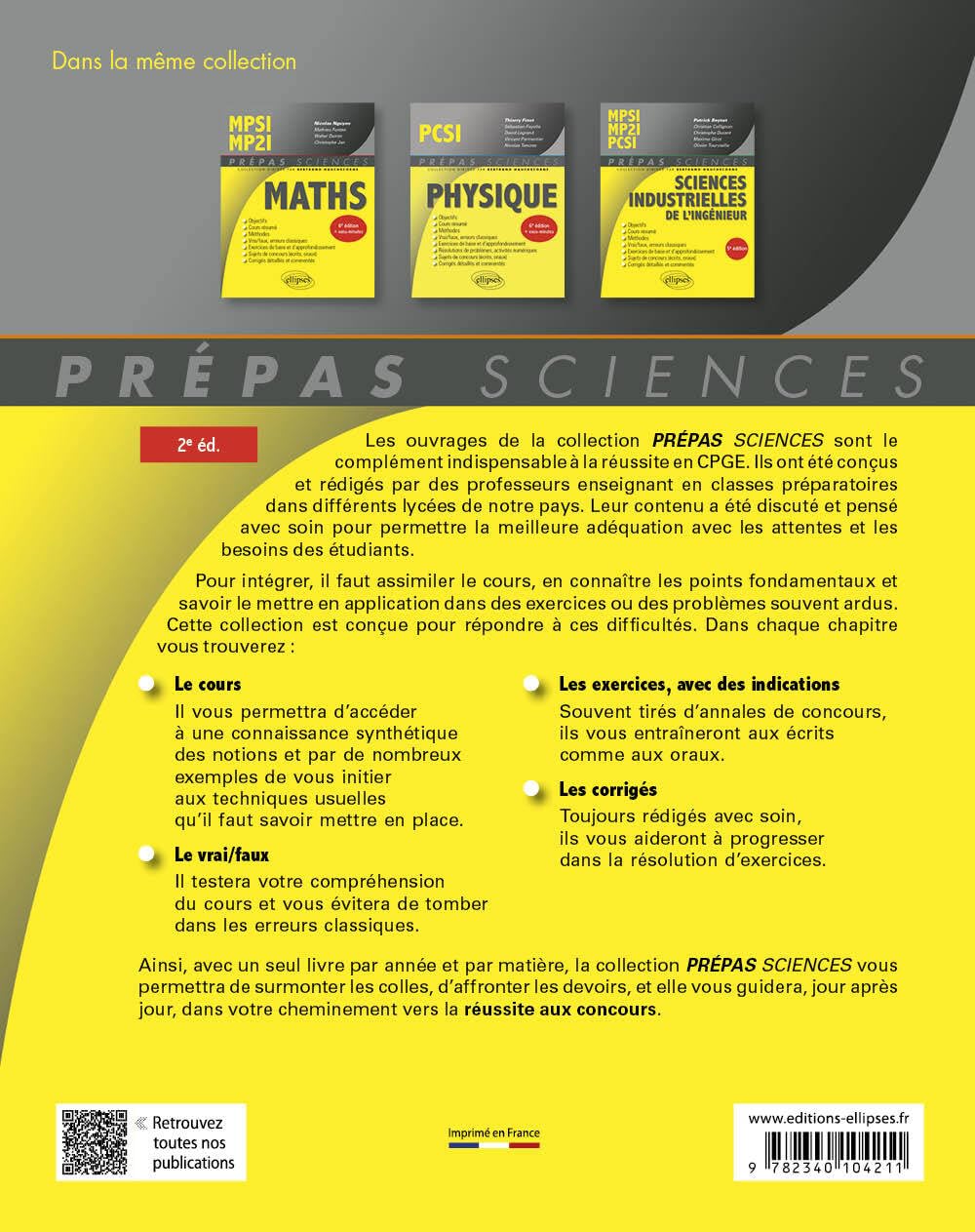 Informatique tronc commun: MPSI, PCSI, PTSI