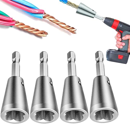Miniatura 9 de Herramienta de torsión de alambre para taladro, 2025 mejoras, herramienta de torsión de tuercas de alambre para taladro, herramienta profesional