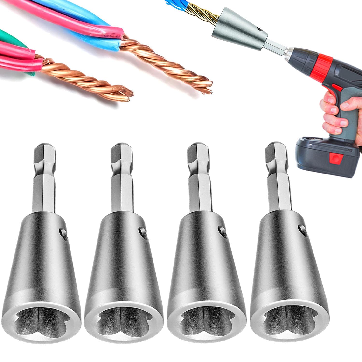 Wire Twister Tool for Drill, 2026 Upgraded Wire Nut Twister for Drill — Amazon image 9
