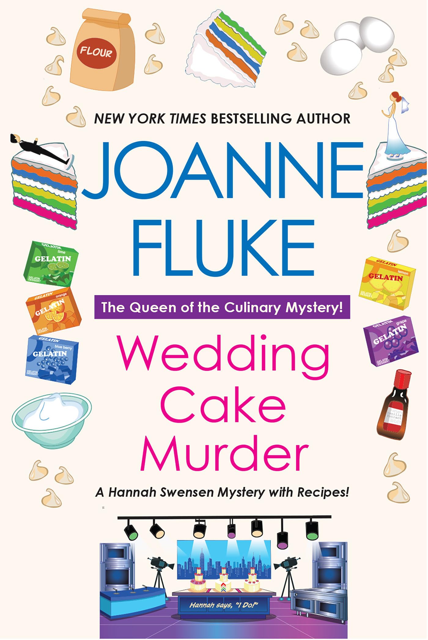 Wedding Cake Murder (Hannah Swensen Mystery), Fluke, Fluke, 9781496749857 New^*