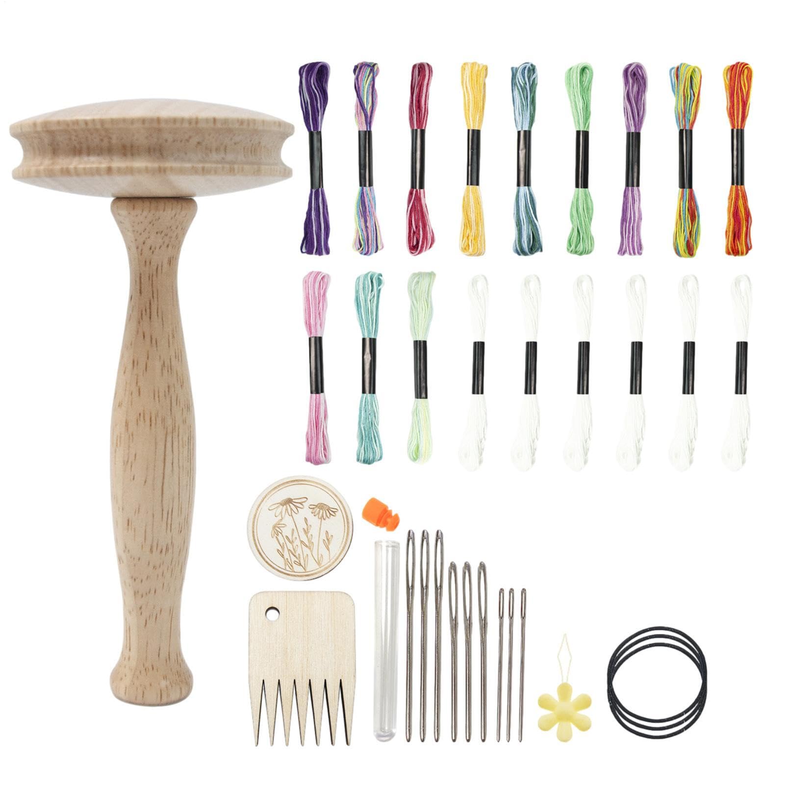 Kit De Herramientas De Zurcido Portátil con Bandas Desmontables