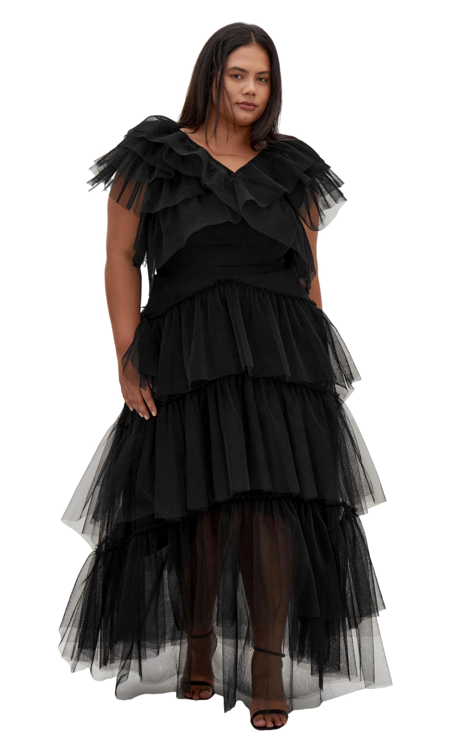 Photo 1 of City Chic Women's Tulle Sweetheart Jacket