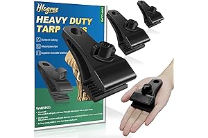 Hlogree Heavy-Duty Tarp Clamps: The Ultimate Tarpaulin Securing Solution