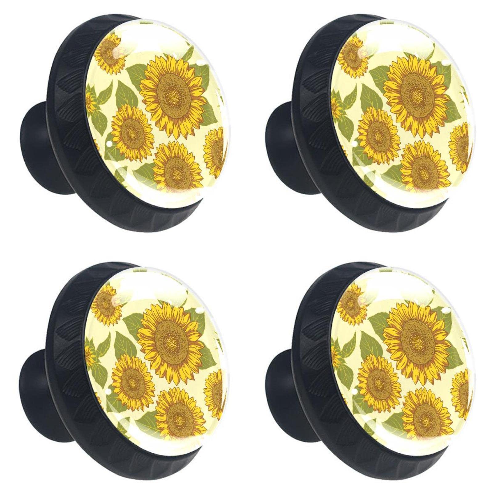 Boutons de tiroir en cristal pour rénover un meuble ancien avec poignée ronde