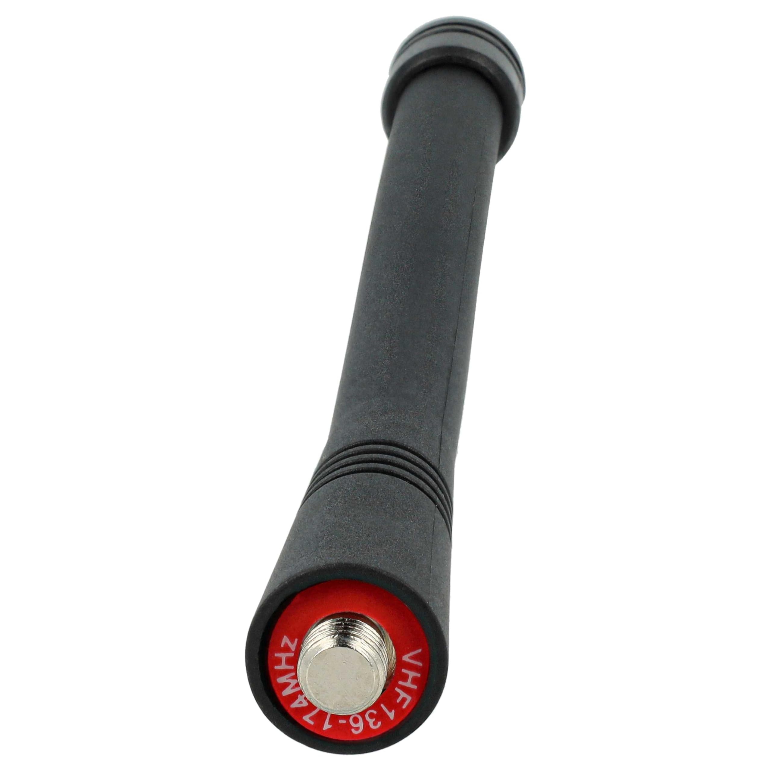 vhbw 10x antena zamienna do Motorola NAE6522AR, PMAE4003A do krótkofalówki - 15,5 cm czarna