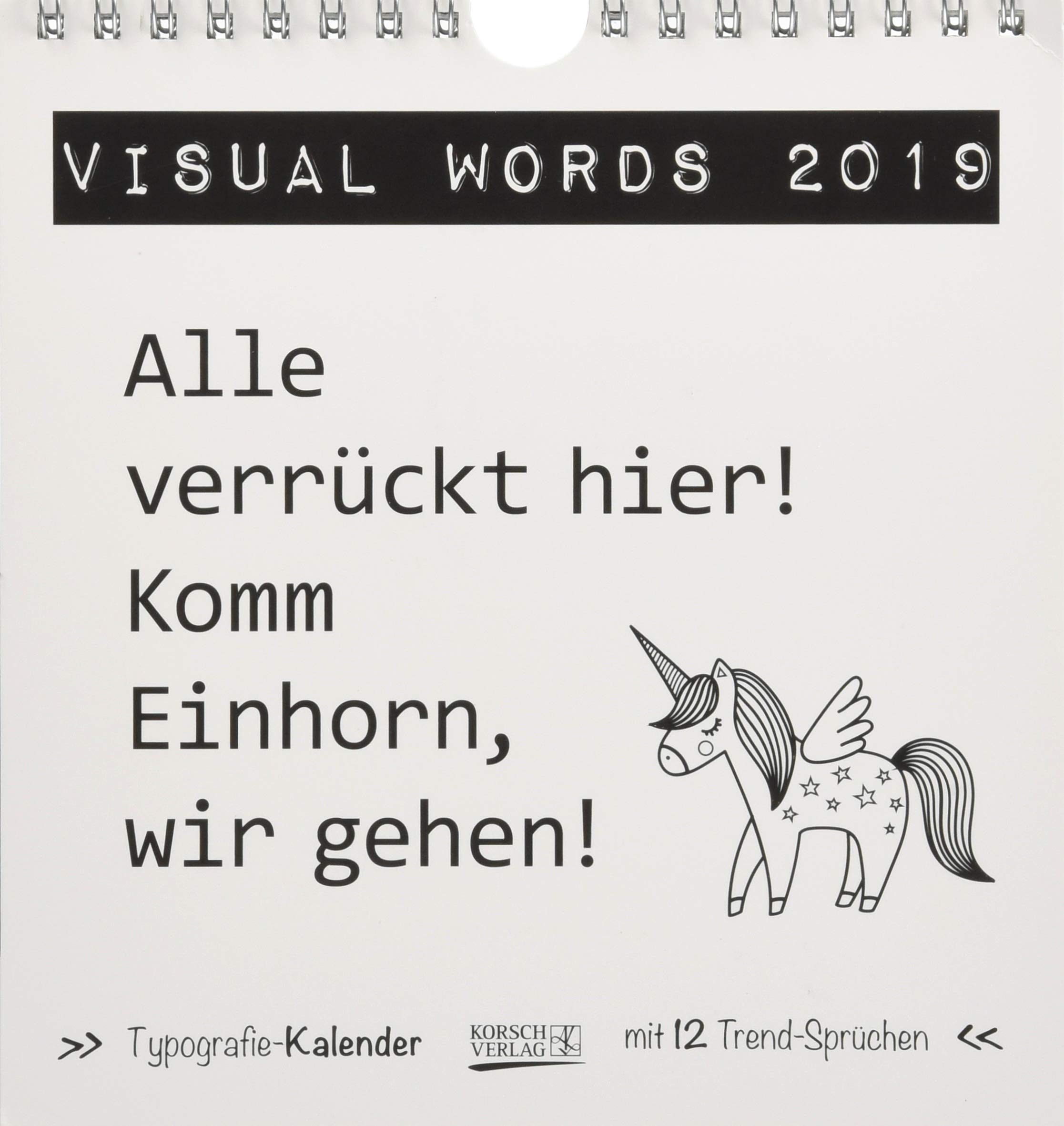 Visual Words Black 2019
