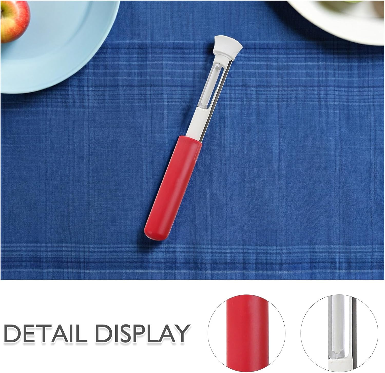 2pcs Stainless Steel Pear Core Remover with Anti-slip Handle Xmas image 3