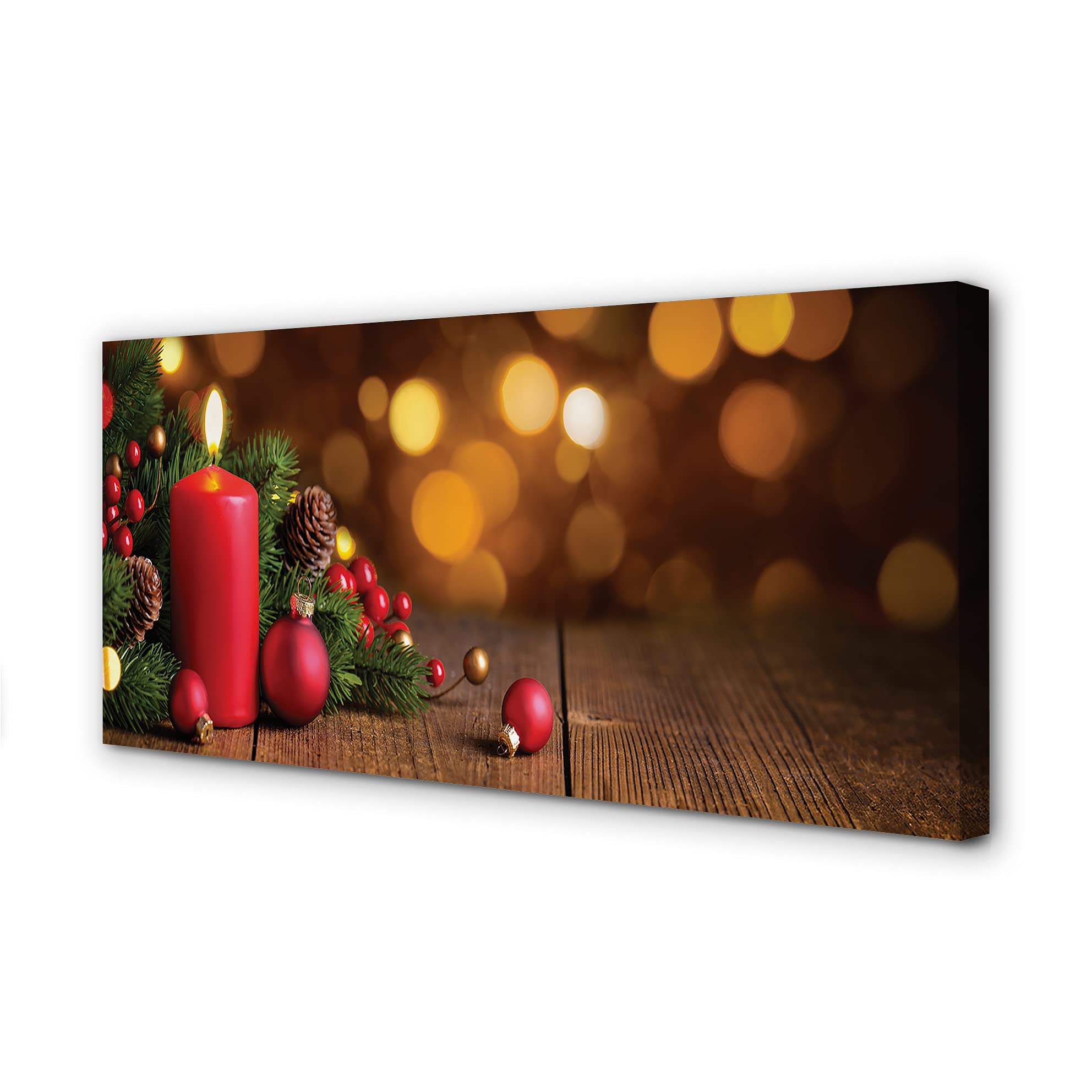 Toile 140x70cm de Noël pour l'image du salon et ambiance festive