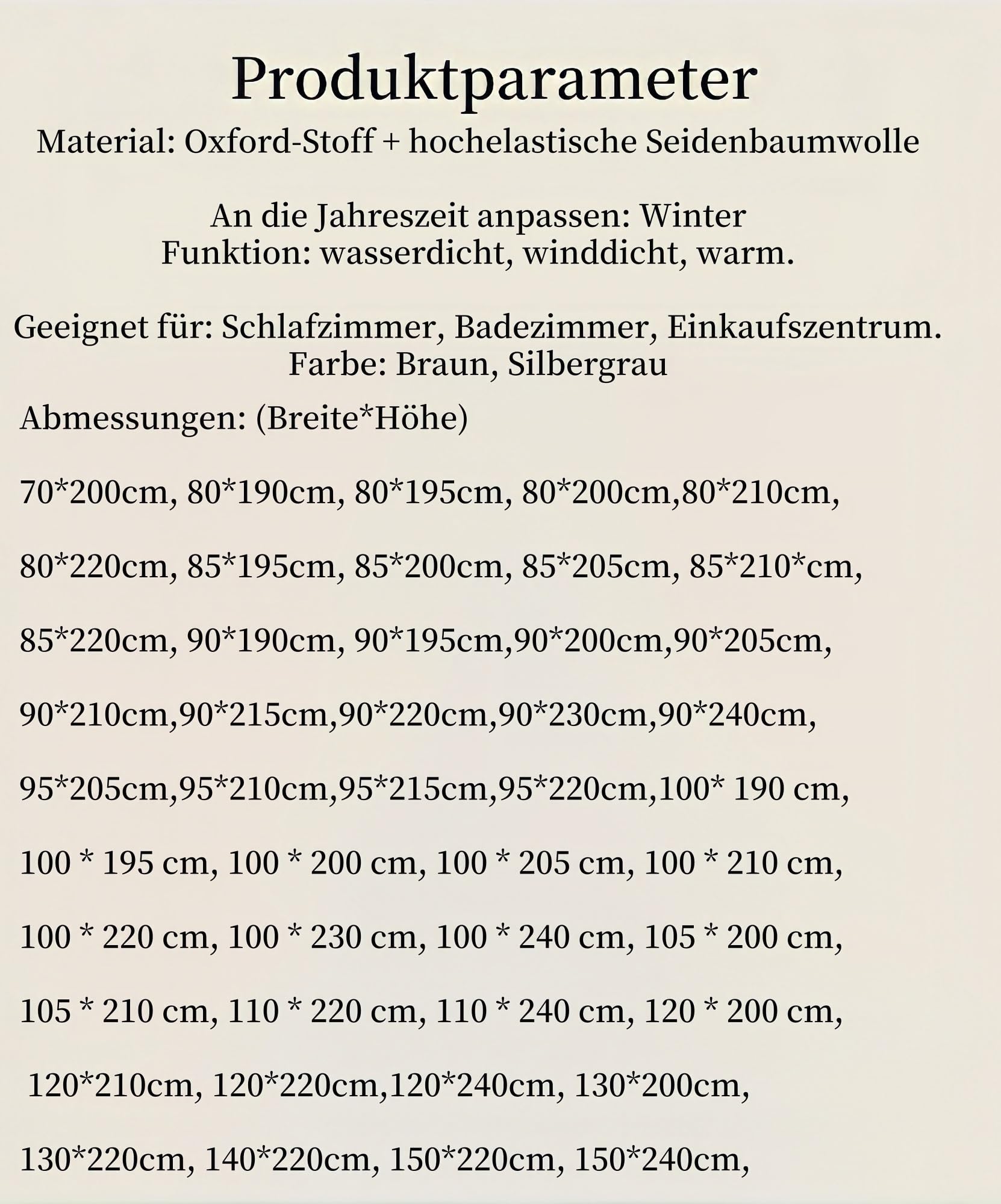 Magnetisch Thermo Türvorhang, Wärmeschutzvorhang für Türen, Wärmeschutzvorhang, magnetisches geräuschloses Öffnen und Schließen, geeignet für Schlafzimmer, Küchen, Einkaufszentren usw.(B,90*200cm)