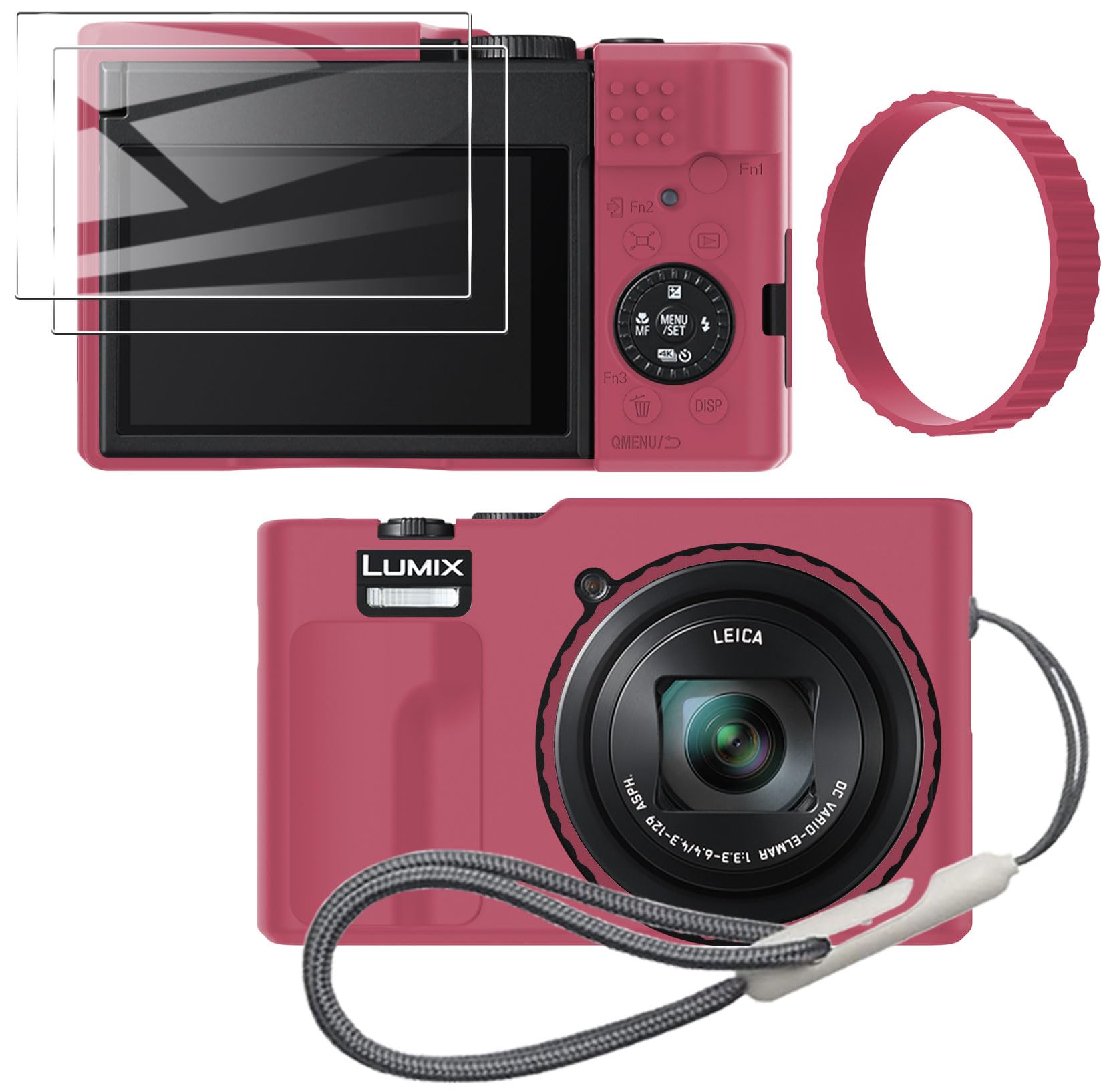 Lumix Zs99 Case Tedubax Silicone Case For With Removable Lens