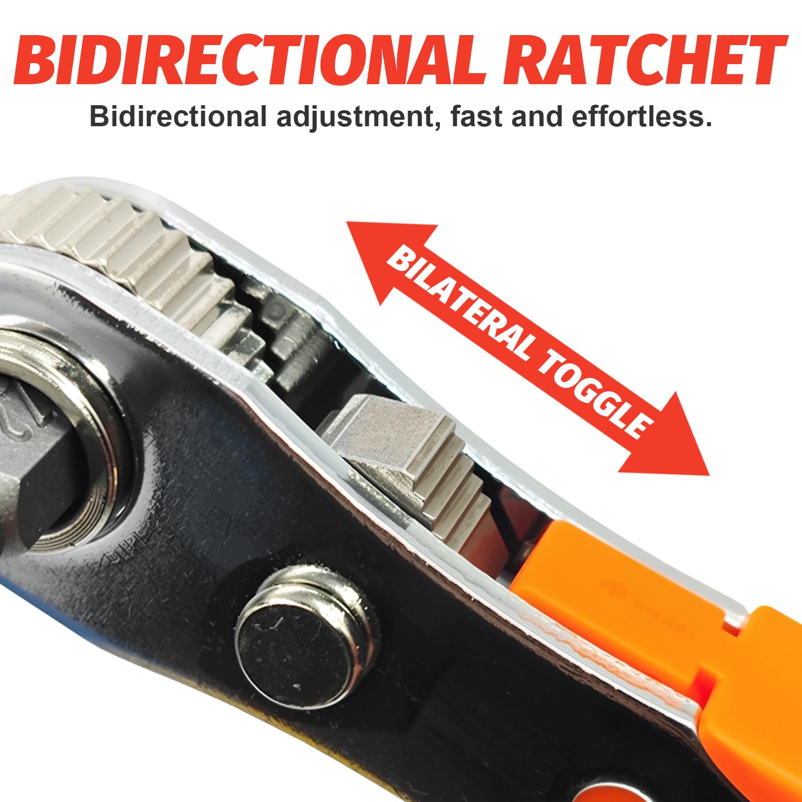 Right Angle Phillips Magnetic Screwdriver for Awkward Spaces Mini Ratchet Wrench Set, Offset Driver with Flexible Handle - Image 4