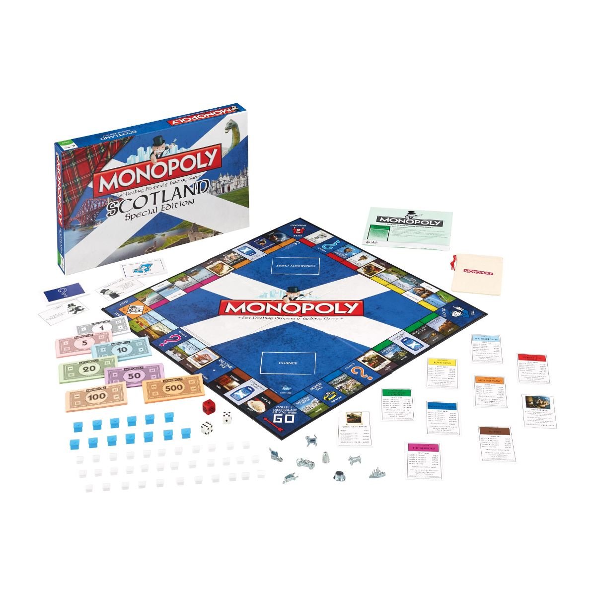 Winning Moves 23740 Scozia Monopoly Gioco Da Tavolo