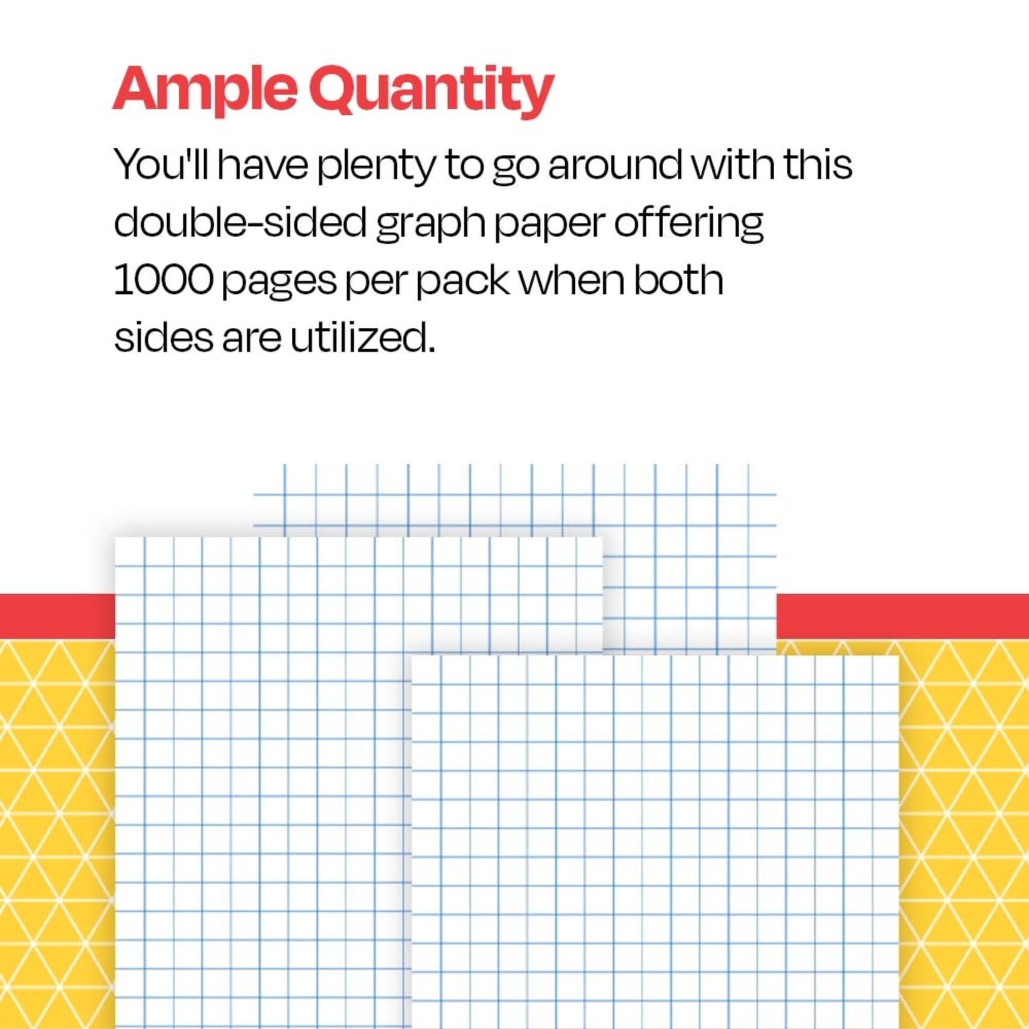 School Smart - Papel De Dibujo Para Dibujo  30 Lb, 6 X 9 Pulgadas 500 Hojas Color Blanco 085590
