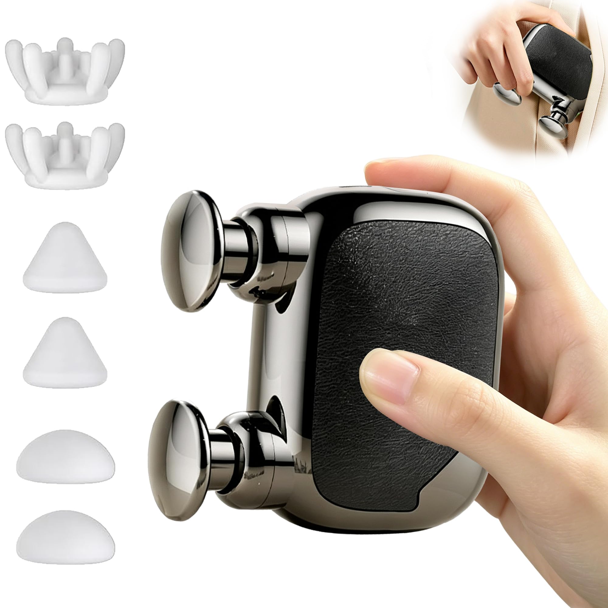 Mini Pistola Massaggio Muscolare,Massaggiatore Cervicale per Sport, Ufficio, Casa,3 livelli Regolabili,Massaggiatore Schiena Collo Gambe Muscolare Idea Regalo per Uomo Donna