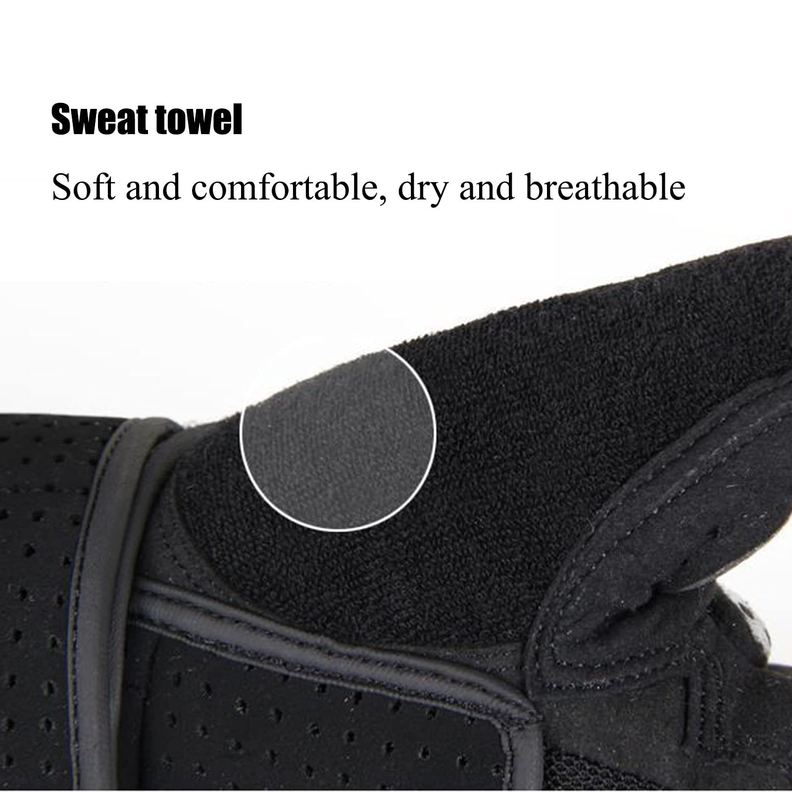 Guanti da allenamento Protezione completa del palmo con polsino per uomo e donnaezze dita Guanti traspiranti con poggiapolsi smorzante per allenamento Trazioni Sollevamento pesi Calisthenics
