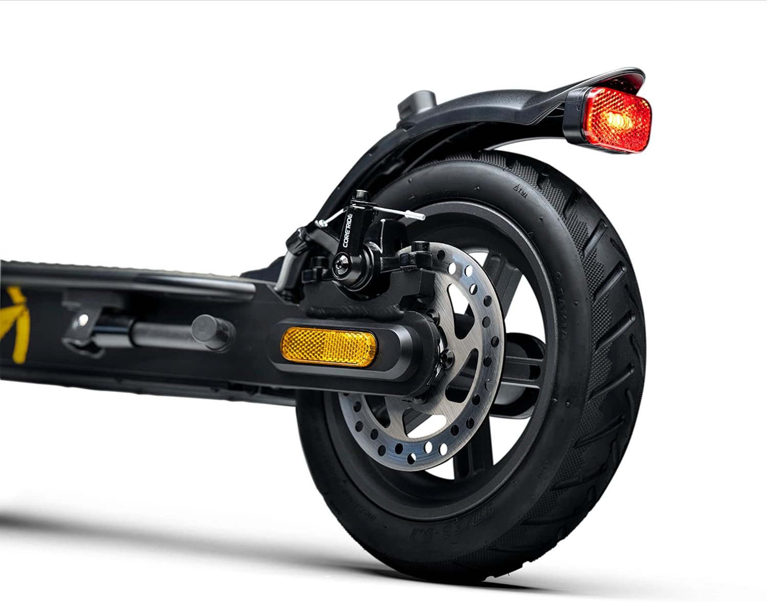 Jeep Sentinel, Monopattino Elettrico, con frecce direzionali integrate, Motore 350W, freno posteriore a disco, autonomia 30 km, Leggero 13.1 KG, display a Led, sistema KERS, nero - Immagine 4