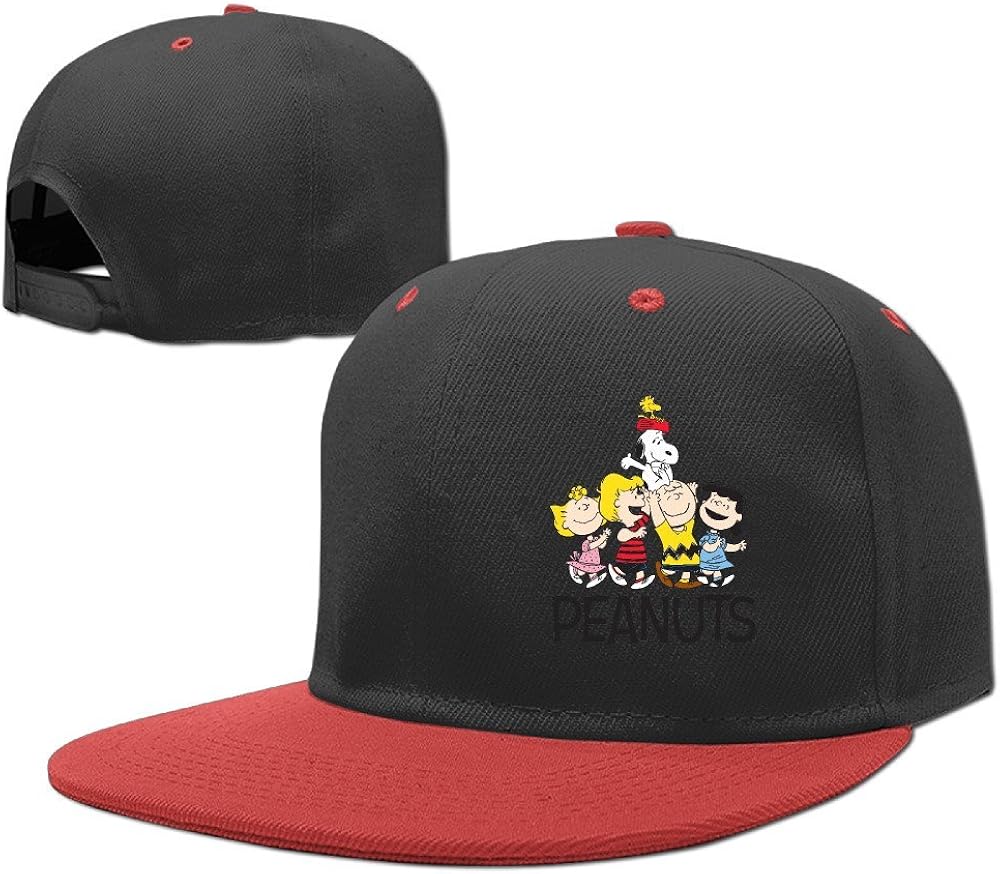 Peanuts Family Snoopy Kids Hiphop Baseball Cap Boys Girls