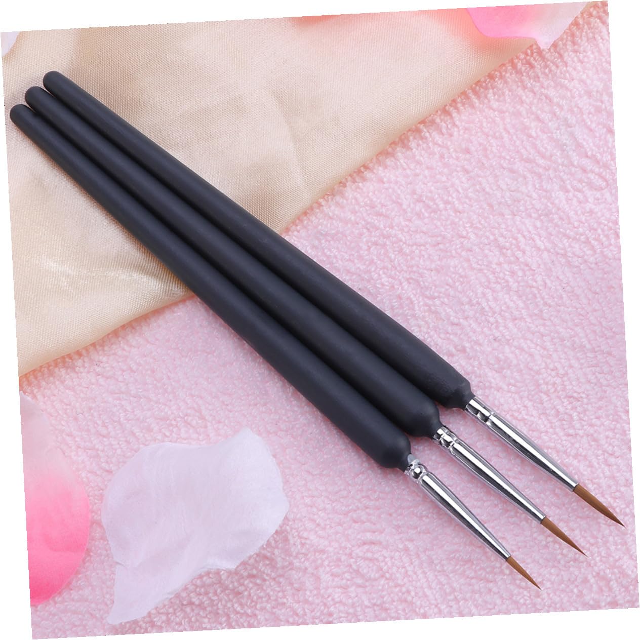 PLAFOPE Pinceles de Acuarela Pelo de Comadreja 6 Piezas para Artistas Portátiles Colores para Pintar Pintura al Óleo y Acrílica Detalle Fino Uso Escolar y Artístico Diario