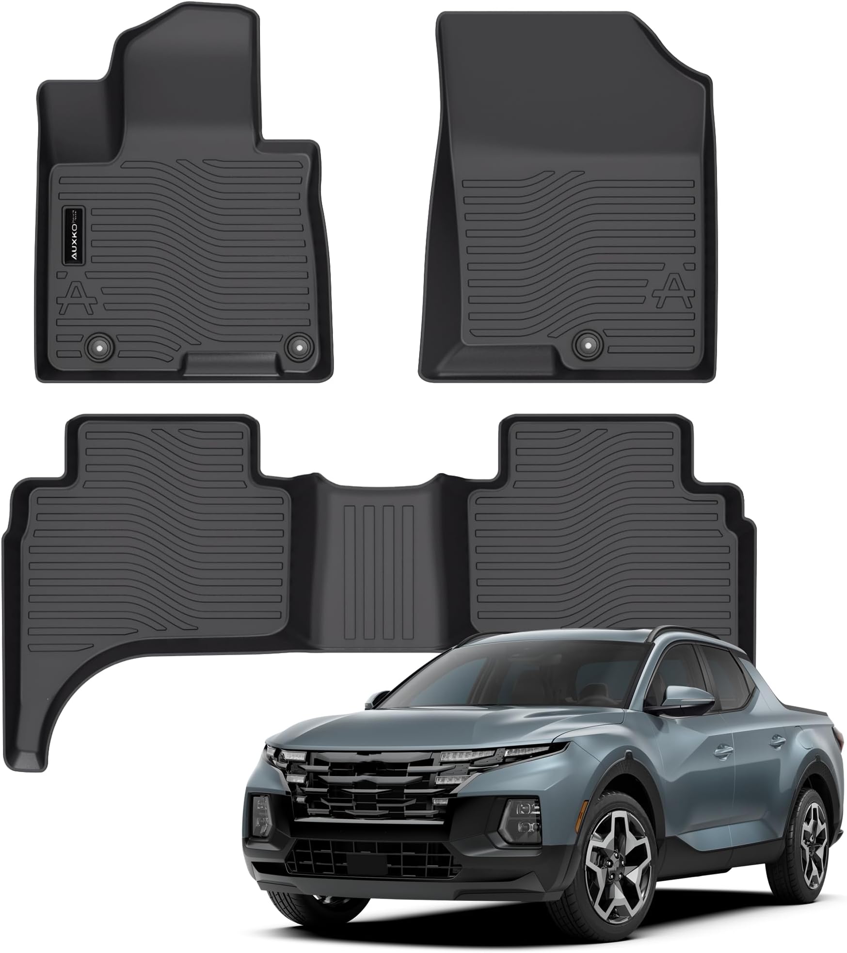 Amazon.com: All Weather Floor Mat Fit for Hyundai Santa Cruz 2022-2025 ...