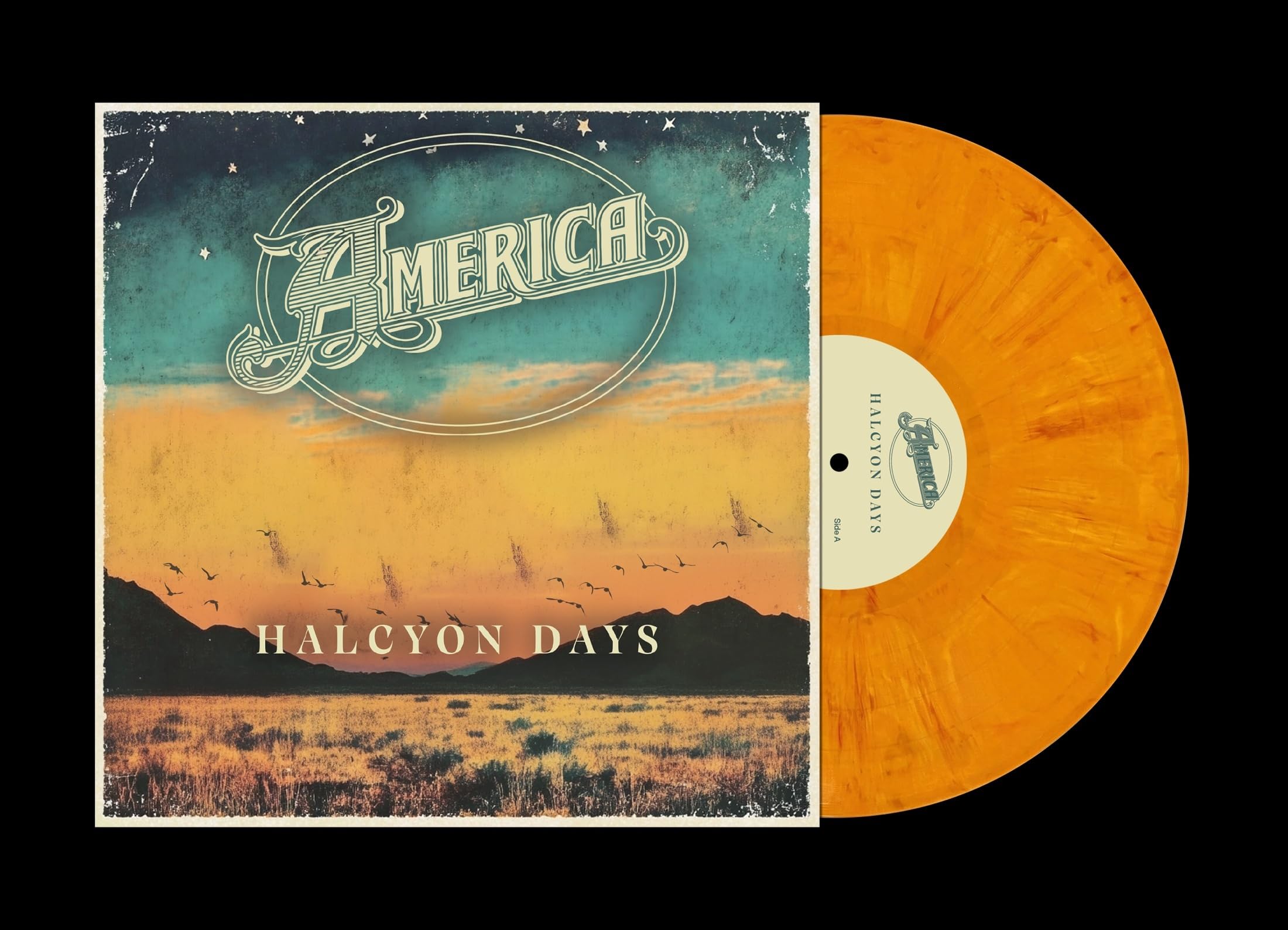 AMERICA - Halcyon Days - Vinyl (orange splattered vinyl LP)