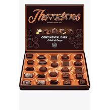 Thorntons Continental Dark Selection Chocolates Gift Box 264g   Assorted Dark Chocolate Collection, Premium Boxed Chocolates, Chocolate Gift for Birthdays, Christmas & Special Occasions