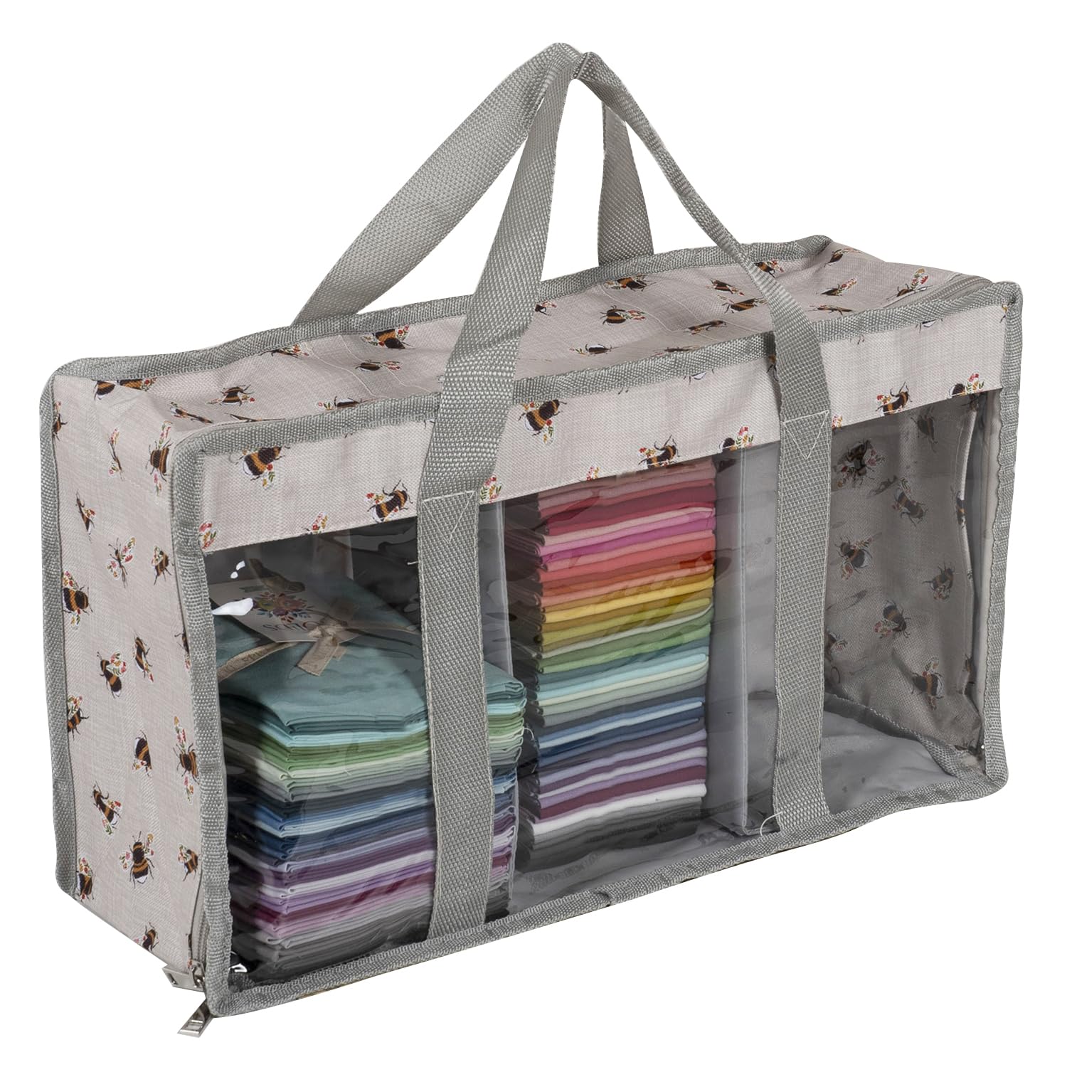 Hobby Gift Fat Quarter Bag, Bees, 46 x 15 x 26cm
