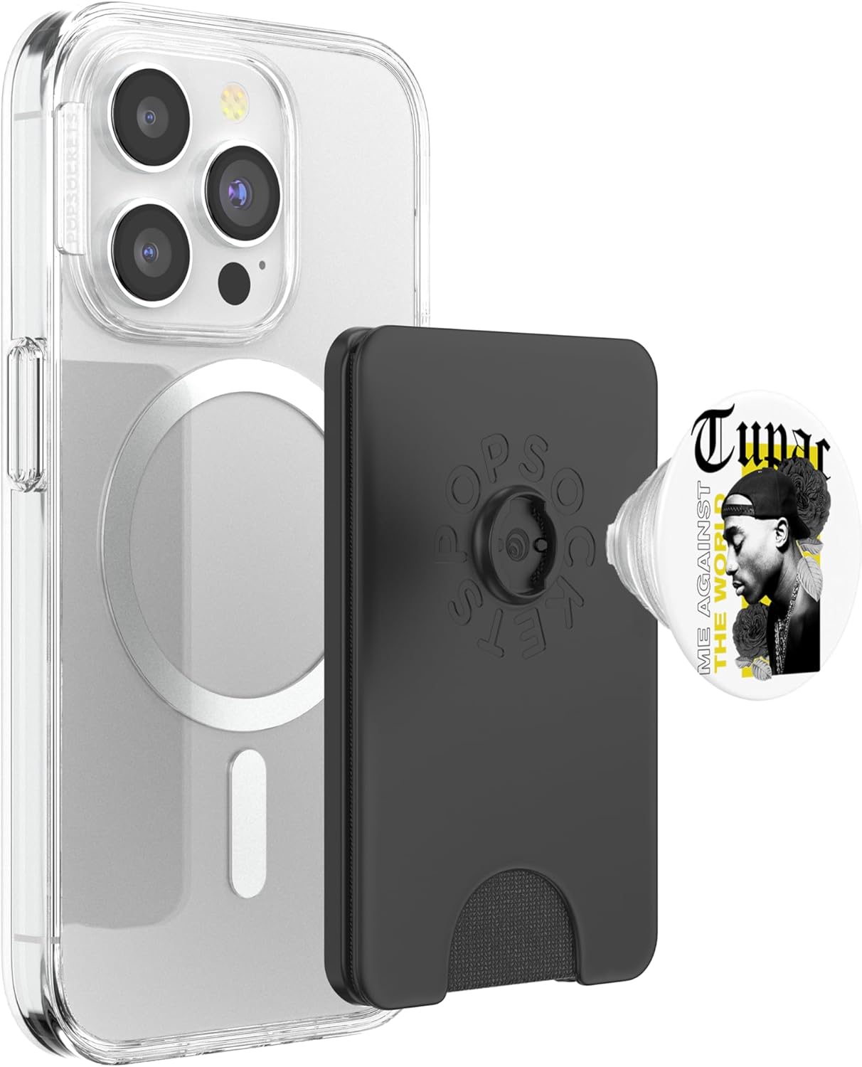 Tupac Me Against The World PopSockets PopWallet for MagSafe